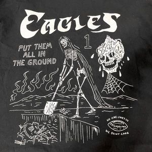 Heavy Slime Super Bowl 2023 Eagles shirt sz L new!